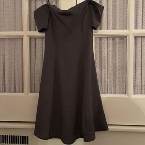 Forever 21 Grey Off Shoulder Dress